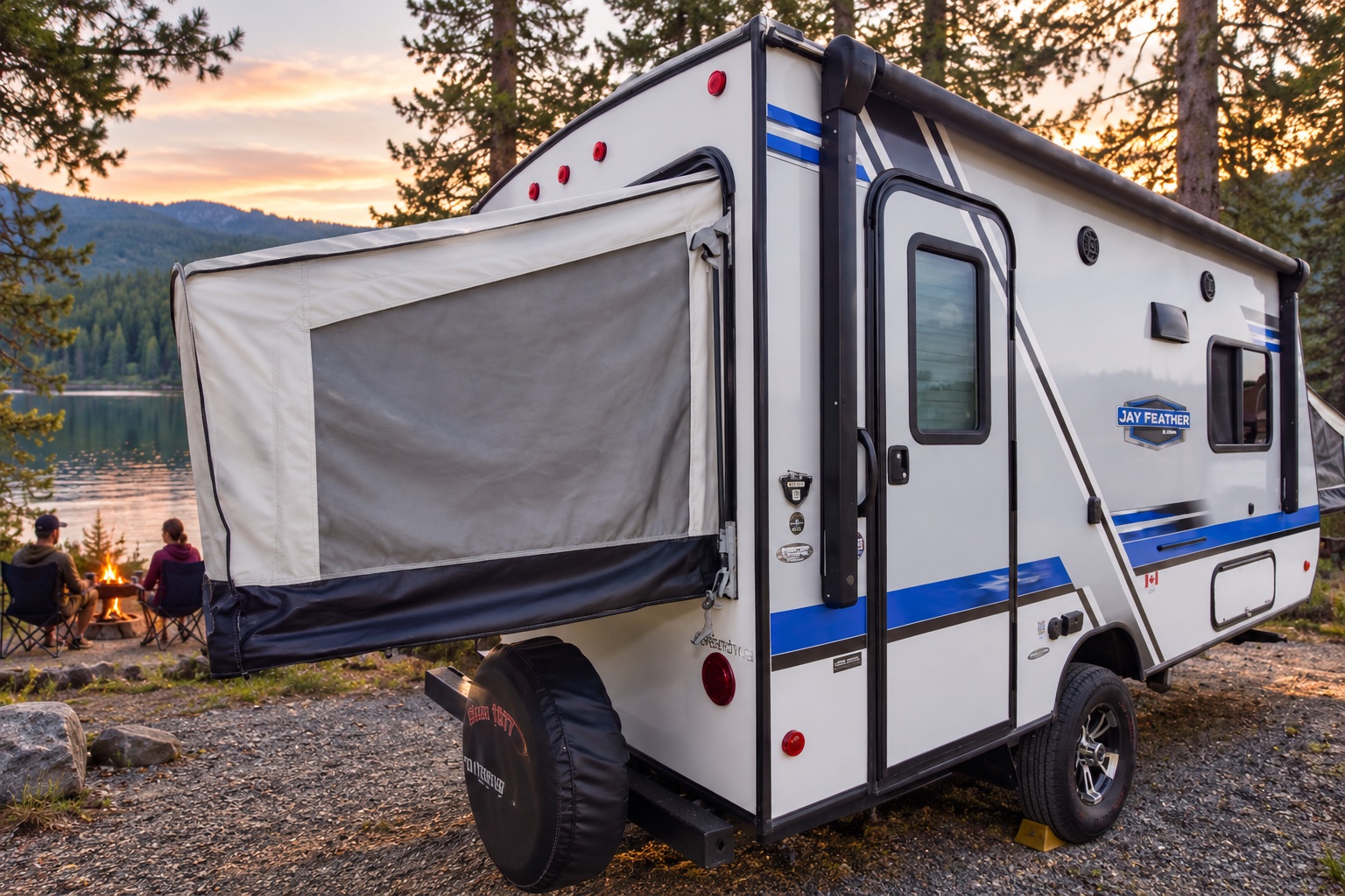 Illustrative cover of 2019 16XRB Hybrid 2-Queen tip out beds