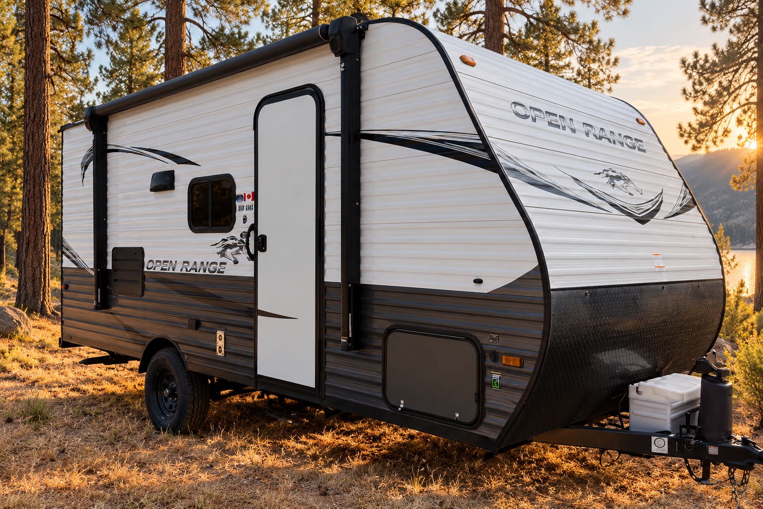 Illustrative cover of 2021 180BHS Queen single bunks slide-out